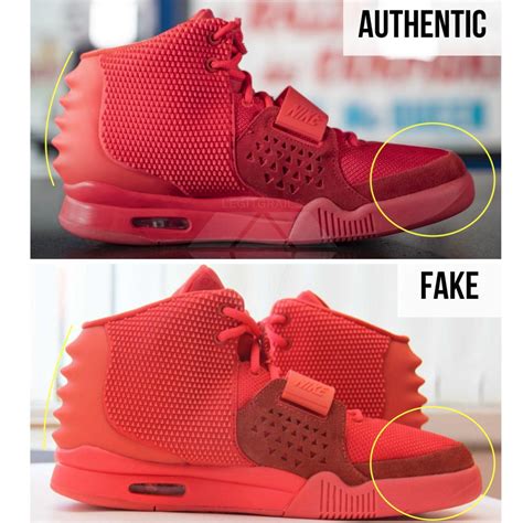 nike air yeezy red october real vs fake|air yeezy 2 release date.